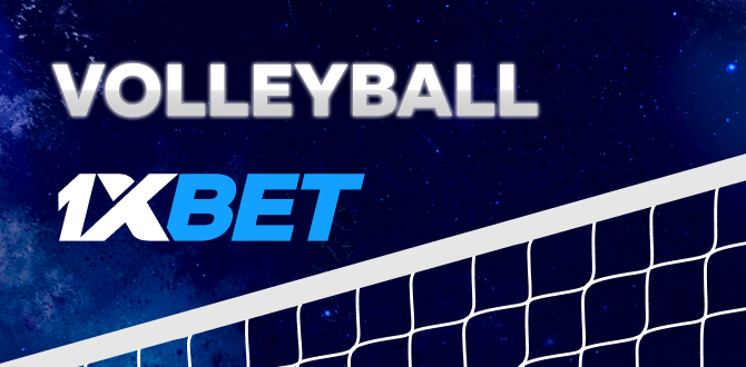 Download the 1xBet mobile app for Volleyball bets